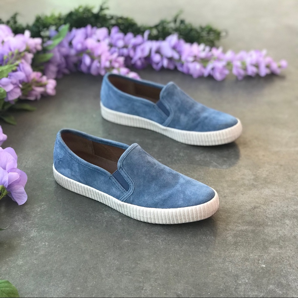 FRYE Camille Slip on aqua Sneakers Size 8.5